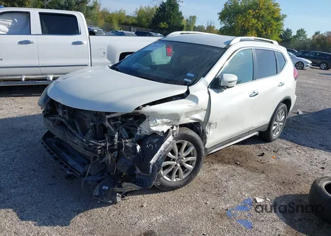 2017 Nissan Rogue Sv from USA, damaged, VIN 5N1AT2MT7HC860155